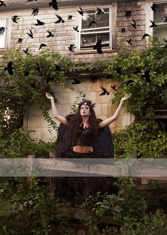 Raven Inspired, Inspired Session, RI Model, RI photographer