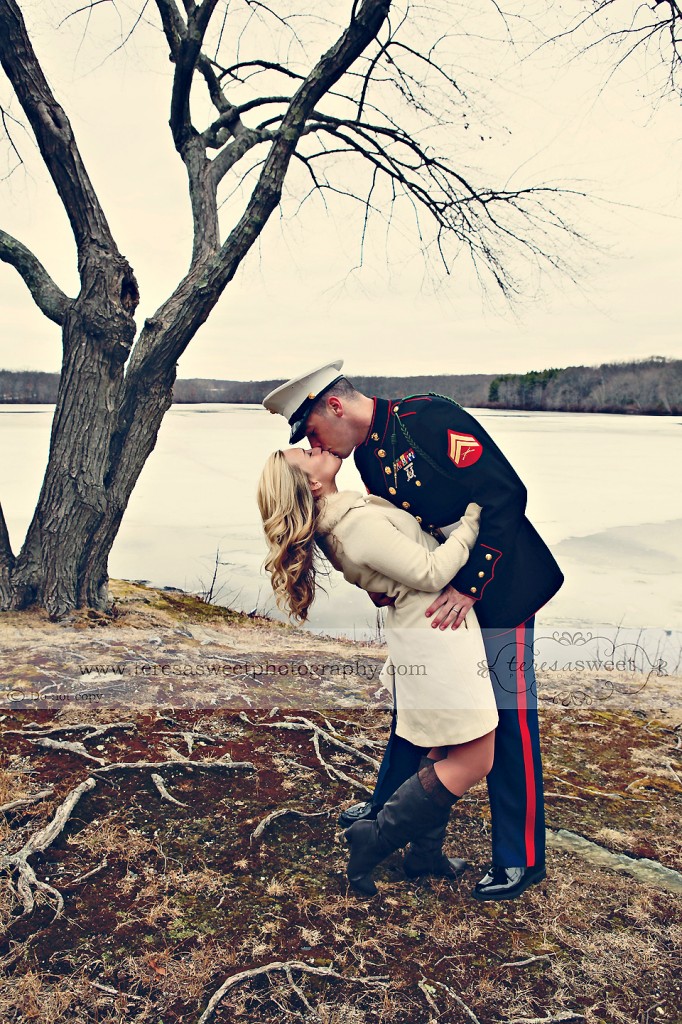 Kissing A Marine